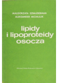 Lipidy i lipoproteidy osocza