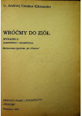 Wróćmy do ziół