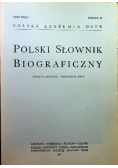 Polski Słownik Biograficzny tom XXII zeszyt 92