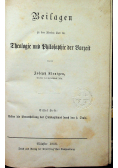 Theologie und philosophie der  Vorzeit ok 1868 r