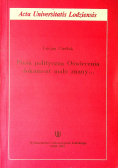 Pieśń polityczna Oświecenia dokument mało znany