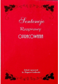 Sentencje Rozprawy Opracowania