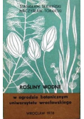 Rośliny Wodne w ogrodzie botanicznym uniwersytetu wrocławskiego