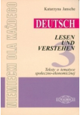 Deutsch lesen und verstehen. Testy o tematyce społeczno-ekonomicznej