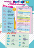 Dwustronna plansza/ściąga A4 Matematyka