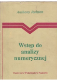 Wstęp do analizy numerycznej