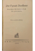 Der Sprach Brodhaus 1940 r.