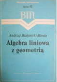 Algebra liniowa z geometrią tom 48