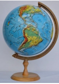 Globus fizyczny 3D 32 cm