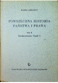 Powszechna historia państwa i prawa Tom II