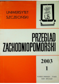Przegląd zachodniopomorski zeszyt 1