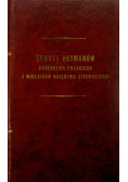 Żywoty Hetmanów reprint 1850 r