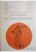 Początki humanizmu