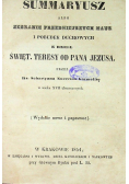 Dzieła Świętej Teresy od Pana Jezusa 1854 r.