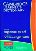 Cambridge Learners Dictionary Słownik angielsko polski polsko angielski