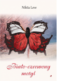 Biało-czerwony motyl
