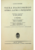 Nauka francuskiego szybko łatwo i przyjemnie 1938 r.