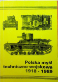 Polska myśl techniczno - wojskowa 1918 - 1939