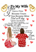 To My Wife Once Upon A Time I Became Yours & You Became Mine And We'll Stay Together Through Both The Tears & Laughter