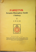 Pamiętnik Związku Historyków Sztuki i Kultury 1948 r