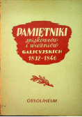 Pamiętniki spiskowców i więźniów galicyjskich 1832 1846