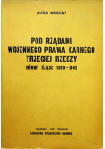 Pod rządami wojennego prawa karnego Trzeciej Rzeszy