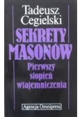Sekrety masonów pierwszy stopień wtajemniczenia