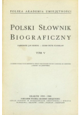Polski słownik Biograficzny Tom V Reprint