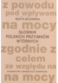 Słownik polskich przyimków wtórnych