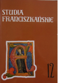 Studia Franciszkańskie 12