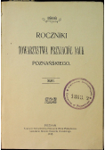 Roczniki towarzystwa przyjaciół nauk Poznańskiego 1915 r