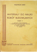 Materiały do nauki robót budowlanych Część II