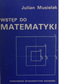 Wstęp do matematyki