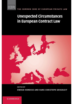 Unexpected Circumstances in European Contract Law