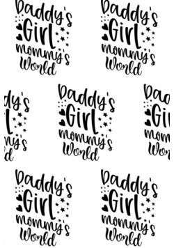 Daddy's Girl, Mommy's World Composition Notebook - Small Ruled Notebook - 6x9 Lined Notebook (Softcover Journal / Notebook / Diary)