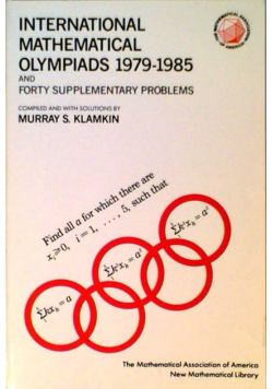 International Mathematical Olympiads 1979 1985