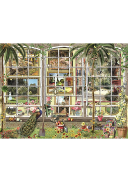 Puzzle 1000 Ogród pełen sztuki,Barbara Behr