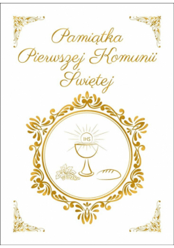 Pamiątka Pierwszej Komunii Świętej TW