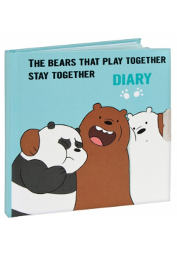 Pamiętnik na kłódkę We Bare Bears