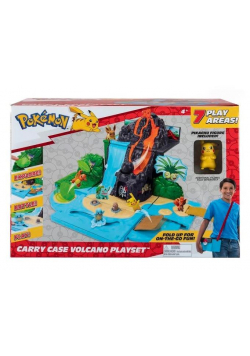 Pokemon Carry Case Volcano Wulkan Zestaw do zabawy