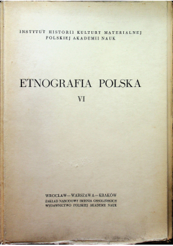 Etnografia Polska VI