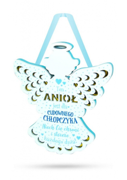 Zawieszka ZOS-008 Anioł dla cudownego chłopczyka