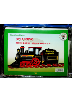 Sylabowo Jedzie pociąg i ciągnie wagony z nowa
