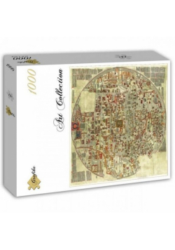Puzzle 1000 Mapa Ebstorf - Mapa świata XII wieku