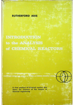 Introduction to the analysis of chemical reactors
