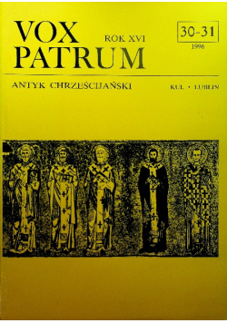 Vox Patrum Rok XVI Nr 30 - 31