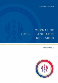 Journal of Gospels and Acts Research