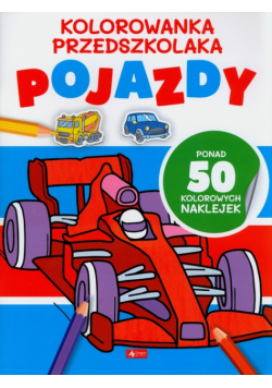 Kolorowanka przedszkolaka Pojazdy