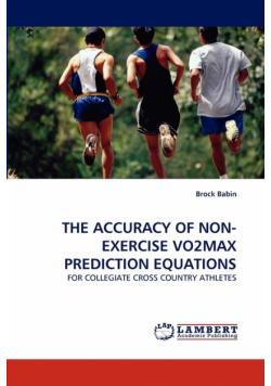 The Accuracy Of Non-Exercise Vo2Max Prediction Equations