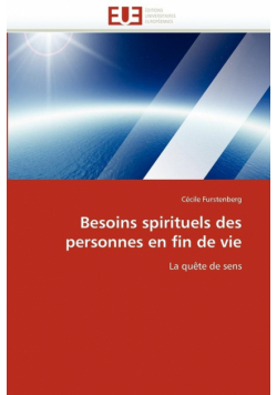 Besoins spirituels des personnes en fin de vie